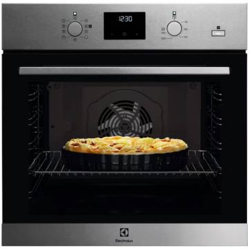Cuptor incorporabil Electrolux EOD3F50TX, Electric, 72 l, Autocuratare catalitica, SteamBake, Timer cu display electronic, Grill, Clasa A, Inox antiamprenta