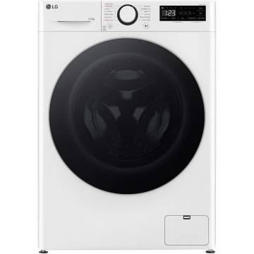 Masina de spalat rufe cu uscator LG F2DR508S1W, 8 kg Spalare, 5 kg Uscare, 1200 rpm, Motor Direct Drive, Clasa B, TurboWash, Alb