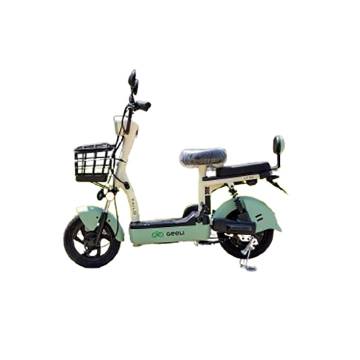 Bicicleta electrica GEELI BEE 350W, 48V 12Ah, 25km/h, autonomie 35km, fara permis, Verde