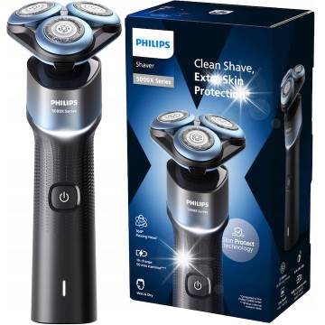 Aparat de ras electric Philips X5006/00, waterproof, acumulator, 27 lame autoascutitoare, 360° cap flexibil
