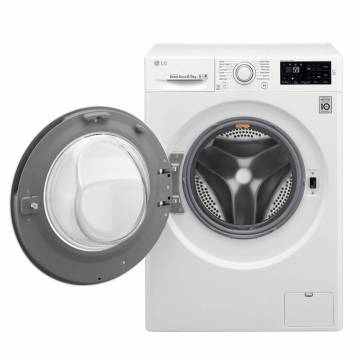 Masina de spalat rufe LG Titan C5 F0J5WN3W, 6.5 kg, 1000 RPM, Clasa A+++, Alb