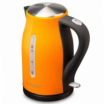 Fierbator Oursson EK1760M/OR, 2400 W, 1.7 L, Inox/Portocaliu