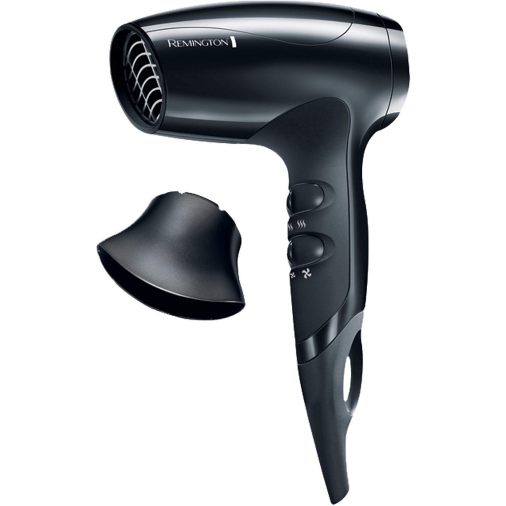 Uscator de par Remington D5000, 1800 W, 2 trepte, negru