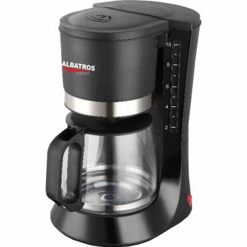 Cafetiera Albatros Delice, 680 W, Negru