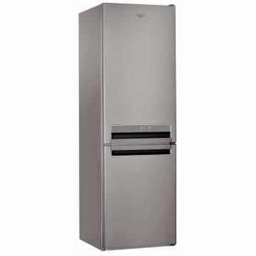 Combina frigorifica Whirlpool BSNF 8422 OX, 319 l, Clasa A++, Full No Frost, H 188.5 cm, Inox