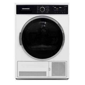 Uscator de rufe Heinner HCD-V804B, Condensare, 8 kg, 15 Programe, Clasa B, Display LED, Baby Care, Alb