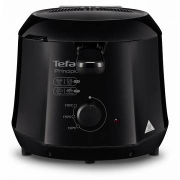 Friteuza Tefal Minicompact FF230831 Principio, 1000W, 0.6 Kg, 1.2L, termostat reglabil, Negru