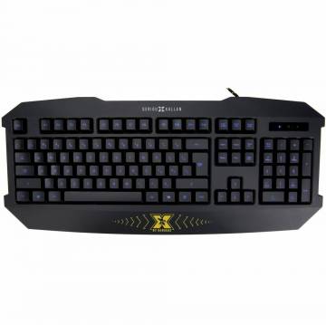 Tastatura X by Serioux X-KB-KALLAN, Gaming, Iluminata, USB