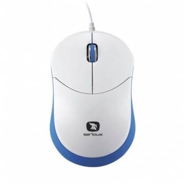 Mouse Serioux Rainbow 680, USB, Albastru