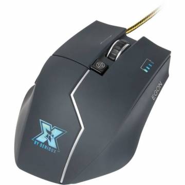Mouse gaming X by Serioux Egon, 8200 DPI, USB, Negru