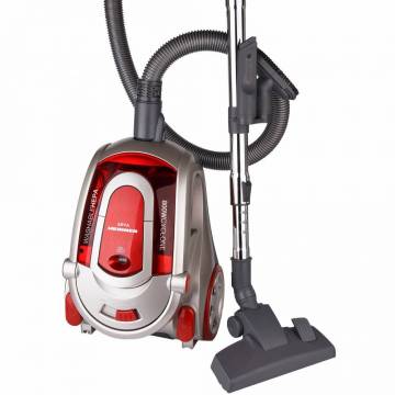 Aspirator fara sac Heinner HVC-V900RD, 1200W, 2l, Hepa, Rosu