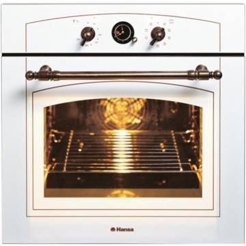 Cuptor Incorporabil Rustic Hansa BOEW68120090, Electric, 66 L, Grill, Rotisor, Clasa A, 10 Functii, Bej