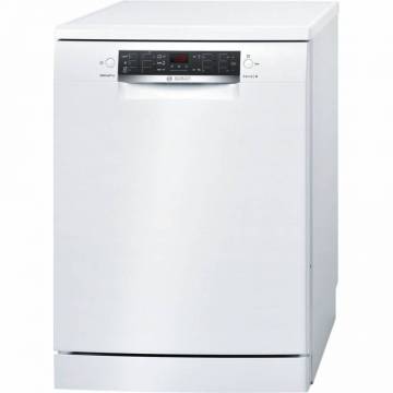Masina de spalat vase Bosch SMS45EW01E, Independenta, Serie 4, 60 cm, 13 seturi, clasa A++, 5 programe, EcoSilence Drive, Alb