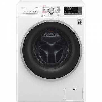 Masina de spalat rufe LG F4J7TY1W, Wi-Fi, 8kg, 1400rpm, A+++, alb